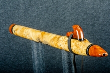 Yellow Cedar Burl Native American Flute, Minor, Low F-4, #Q2A (2)
